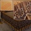 VAYEODEYU Bedspread Set, Ruffled Bedspread and Bed Skirt, Wrap-Around Full Size, with Pillowcases (180 x 200 cm/71 x 79 in) view 3
