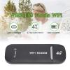 Smart 4G LTE USB Wi-Fi Dongle Modem Router Hotspot for Travel, Black view 2