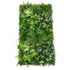 AQCQDQ Artificial Plant Wall, 50 x 100 cm, PE Faux Hedge, Combination 5 view 1