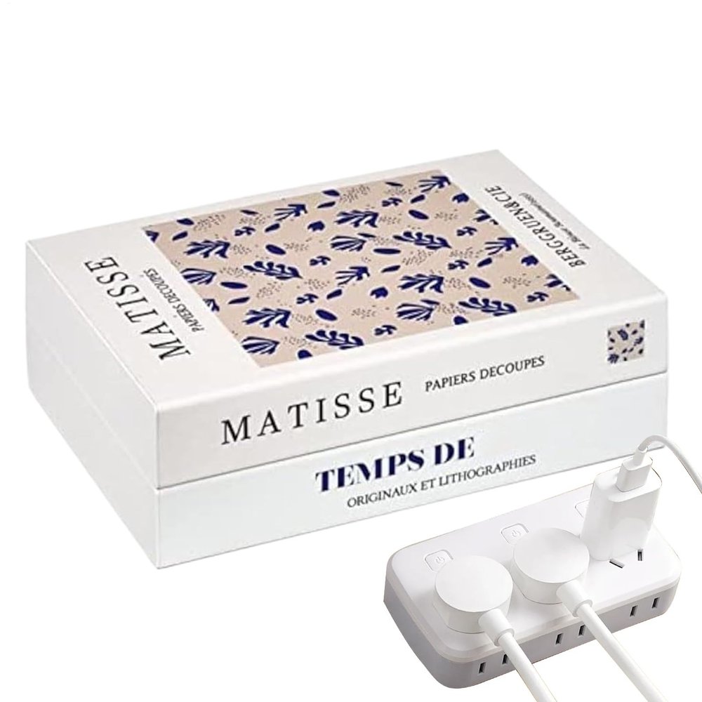Book-Style Cable Management Box