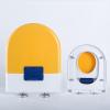 Wttfc Family Toilet Seat with Child Seat, Soft-Close, Adjustable Hinge, D-Shape, Yellow view 1