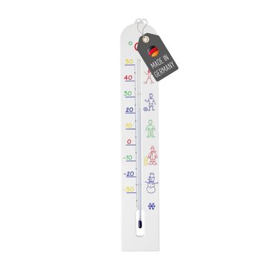 Lantelme Kids' Room Thermometer, 41 cm, -40°C to 50°C, Analog