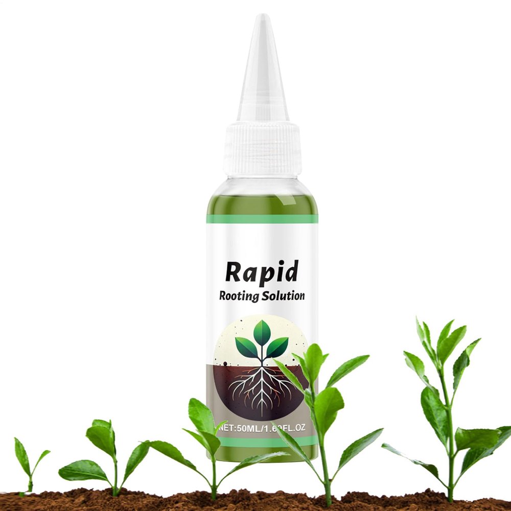 Liquid Plant Food & Root Growth Booster, 50 ml, for Vegetables and Indoor Gardens