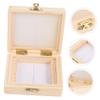 Microscope Slide Storage Box, 15-Piece Wooden Box for Laboratory Work view 3