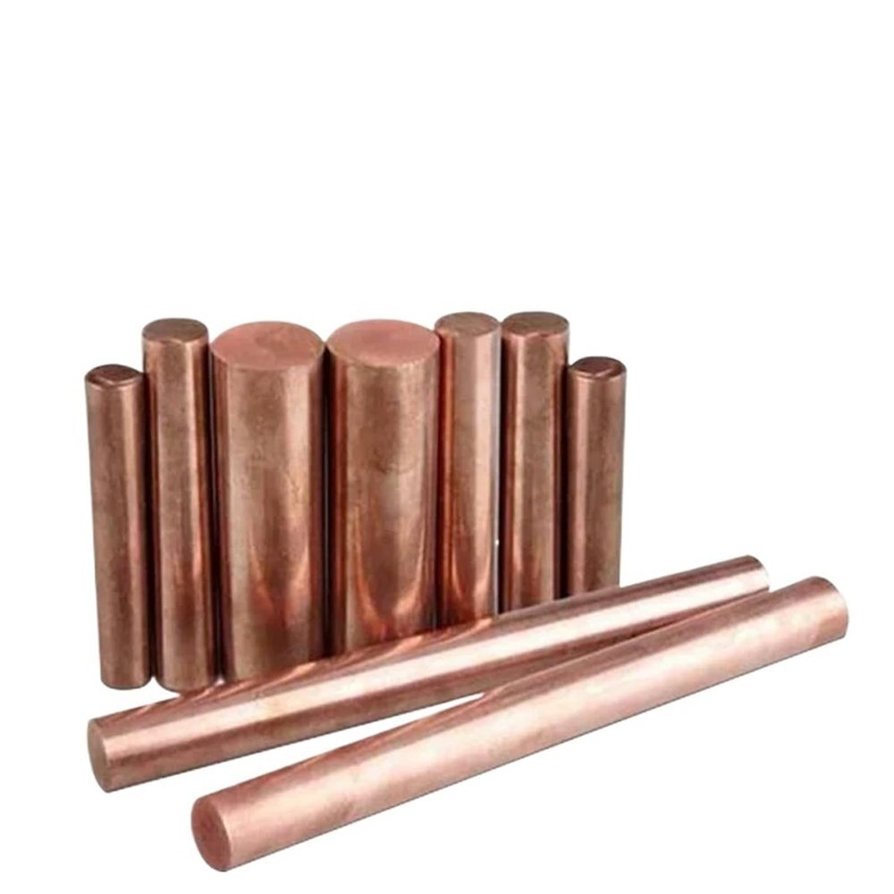 SPWWW Chromium Zirconium Copper Rod, 10–80 mm Diameter, 100 mm Length