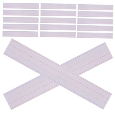 Wipeable Sentence Strips, 30 Pieces, Paper, for School, Back-to-School & Parties