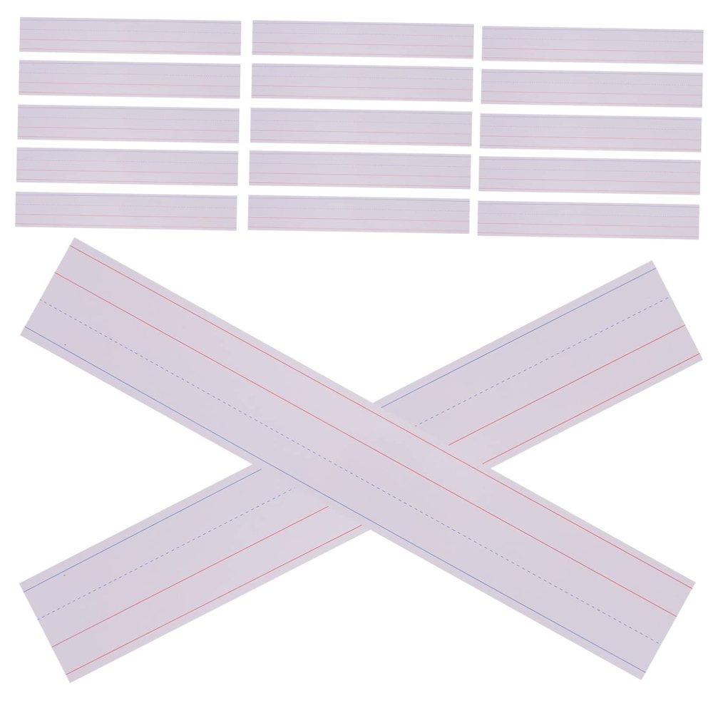 Wipeable Sentence Strips, 30 Pieces, Paper, for School, Back-to-School & Parties