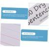 Wipeable Sentence Strips, 30 Pieces, Paper, for School, Back-to-School & Parties view 2