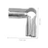 TOPBATHY 4-Pack Stainless Steel Fence Clamps, 25 mm 90-Degree L-Shaped Pipe Connectors view 2