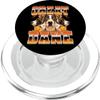 Great Dane Flames '90s Bootleg Style PopSockets PopGrip for MagSafe view 1