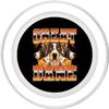 Great Dane Flames '90s Bootleg Style PopSockets PopGrip for MagSafe view 2