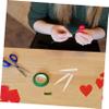 100 Plastic Flower-Fixing Tubes for Floral Foam view 2