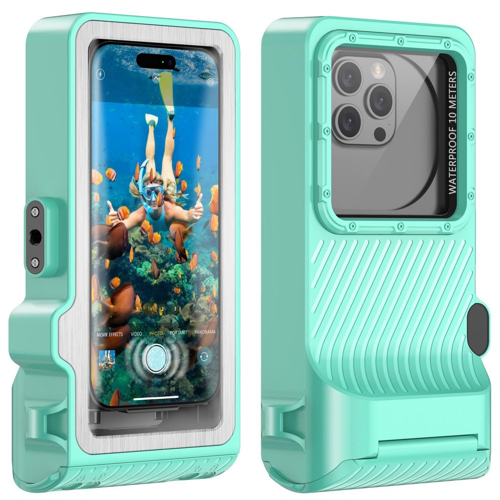 IPX8 Waterproof Universal Underwater Phone Case for Phones up to 6.9 Inches