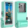 IPX8 Waterproof Universal Underwater Phone Case for Phones up to 6.9 Inches view 1