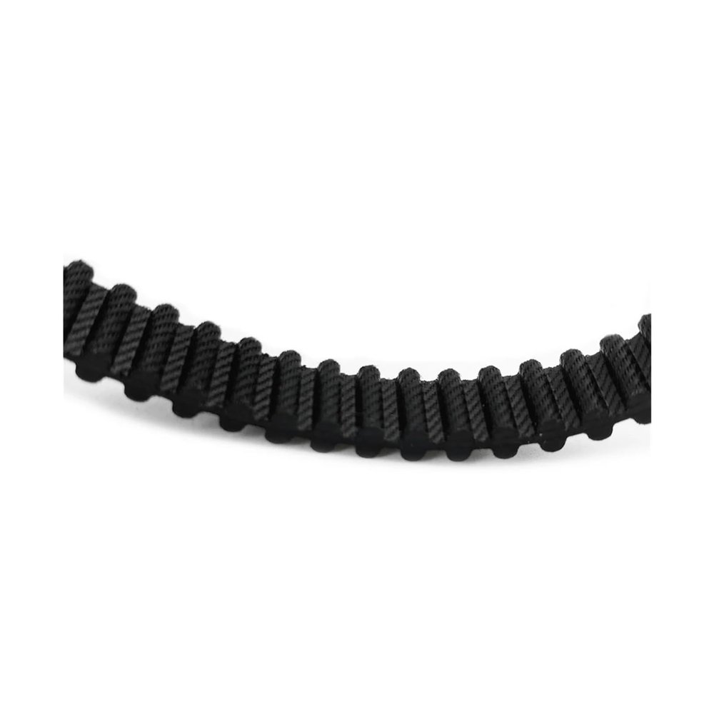 ACTINPANT 1 pc D5M Double-Sided Timing Belt, 5 mm Pitch, 10/15 mm Width, Rubber, Curved Teeth, Toothed Circumference D5M1380–D5M2525 (1 pc, 15 mm, D5M2100)