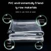 Heavy-Duty Waterproof Transparent Tarp, 3.5 m x 4.4 m, Double-Layer PVC Cover with Grommets for Home, Garden, and Outdoor Use view 4