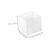 Toyvian 2-Piece Transparent Plastic Terrarium Set, Micro-Landscape Containers for Plants, Moss, DIY Terrariums, Decorative Landscape Bottles view 2