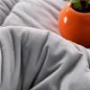 Stretch Soft Headboard Slipcover for Double, Queen and King Beds, Dustproof, Gray, 160 cm view 3