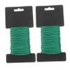 TOYANDONA Reusable Green Plant Ties, TPR, Soft and Flexible, 2 Rolls view 1