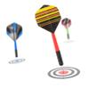 TOYANDONA 96-Piece PET Dart Flights, Lightweight and Replaceable, for Beginners and Dart Games with Friends view 2