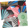 TOYANDONA 96-Piece PET Dart Flights, Lightweight and Replaceable, for Beginners and Dart Games with Friends view 3