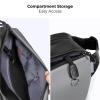 GIYXHU 10L Camera Shoulder Sling Bag, Waterproof and Scratch-Resistant, for Cameras, Lenses, Filters and Drones, Universal Bag (Green) view 4
