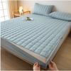 TYYUETY Zippered Mattress Cover, Cyan, 180 x 200 + 21 cm view 3