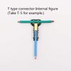UYCUODLUY T-4 T-Joint Quick Splice Crimp Terminals, 10 Pieces view 3