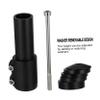 Toyvian Aluminum Alloy Bicycle Stem Extender and Handlebar Riser view 4