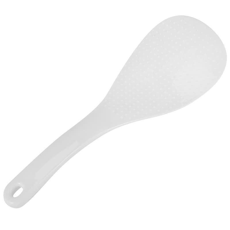 Steowsey White Plastic Rice Scoop Paddle Spoon