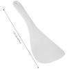 Steowsey White Plastic Rice Scoop Paddle Spoon view 2