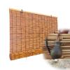 WZDXFNLD Bamboo Roller Blind, 30–160 cm, Retro Reed Shade, Outdoor Weather-Resistant, with Side Pull (W65 x H200 cm) view 1