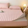 TYYUETY Wraparound Mattress Cover with Zipper, Moisture-Resistant Protector for Innerspring Mattresses, Pink, 80 x 180 + 20 cm view 2