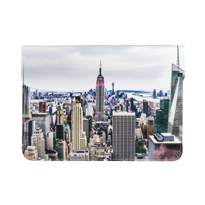 Leather Laptop Sleeve, 33 cm (13 in), New York Fashion City