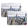 Leather Laptop Sleeve, 33 cm (13 in), New York Fashion City view 3