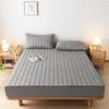 TYYUETY Wraparound Mattress Cover with Removable Zipper, Moisture-Resistant Protector for Innerspring Mattresses, Gray, 105 x 200 + 30 cm view 1