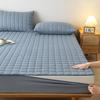 TYYUETY Wraparound Mattress Cover with Removable Zipper, Moisture-Resistant Protector for Innerspring Mattresses, Blue, 180 x 190 + 5 cm view 3