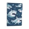 Slim Leather Laptop Sleeve with Shark Print for 13-inch Laptops view 2