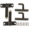 Casiler Window and Door Latch, 2-Pack, Small Sliding Bolt view 1