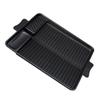 YARNOW Rectangular Nonstick Grill Plate and Pizza Tray view 1