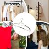 Hangers Slim Hangers Closet Organizer | Compact, Space-Saving Organizer with Swivel Hook for Coats, Dresses, Shirts, Jackets, and Pants view 4