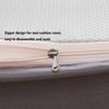 AQIGR Bench Cushion Cover, Removable PU Leather Seat Cover with Zipper, for Garden Furniture, Patio, Outdoor & Indoor (Color 9, 90 x 30 x 5 cm) view 4