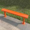 Weather-Resistant Metal Garden Bench view 1