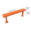 Weather-Resistant Metal Garden Bench view 2
