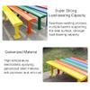 Weather-Resistant Metal Garden Bench view 3