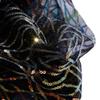 Blausky 1.3 m x 2 Yards Navy Blue Sequin Tulle Fabric view 3