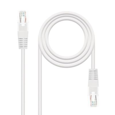 watiowave Cat 6 AWG 24 UTP Ethernet Cable, 30 cm, White