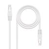 watiowave Cat 6 AWG 24 UTP Ethernet Cable, 30 cm, White view 1
