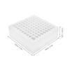 Abaodam 2-Piece Plastic Cryotube Freezer Box with Lid view 2