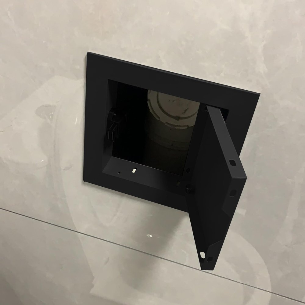 Drywall Access Panel, 8x12, 10x12, 10x10, 16x16, 20x20 in, Black, 10x14 in